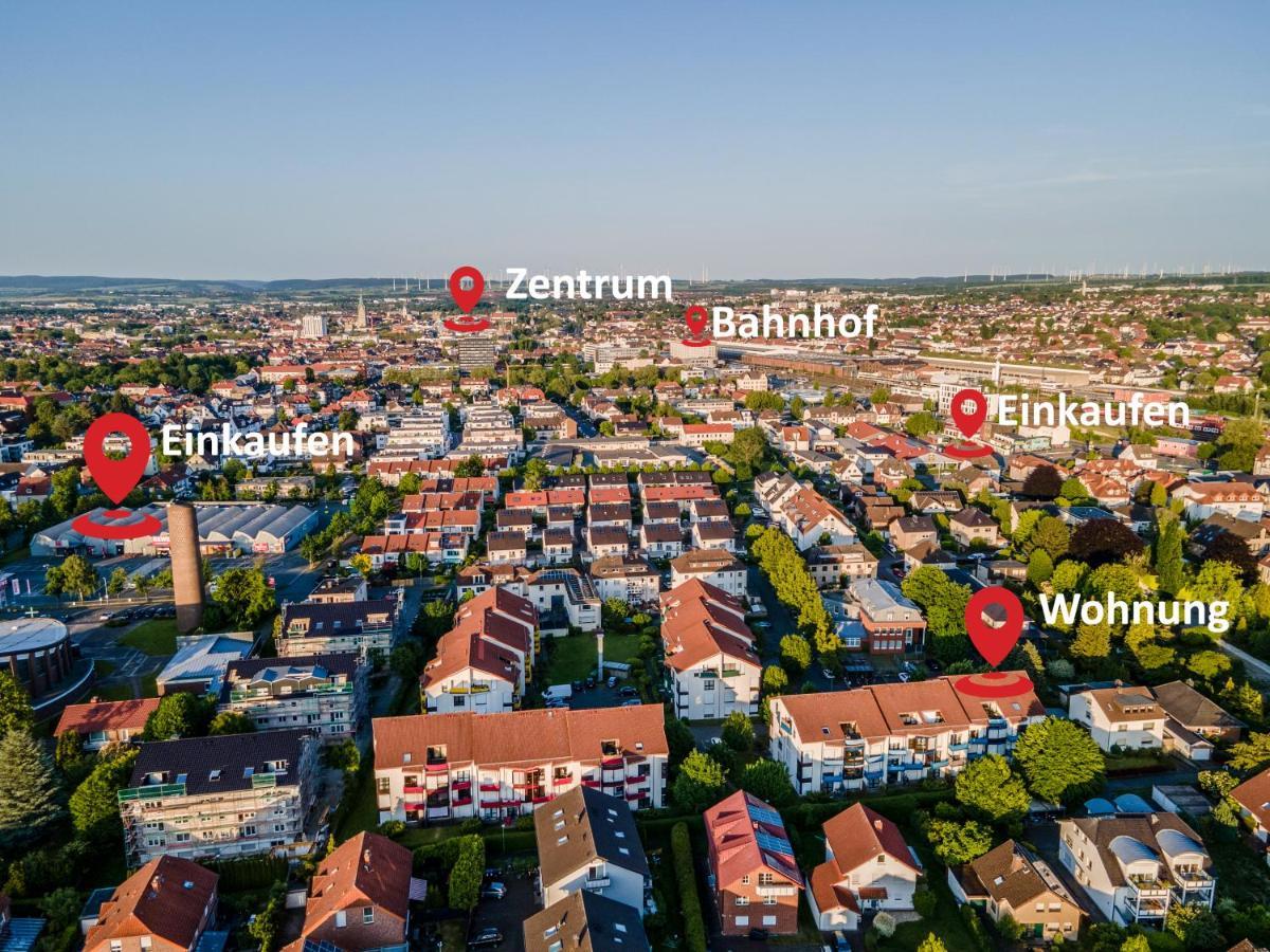 Zentrale Ruhige Wohnung Mit Parkplatz Paderborn Exterior photo